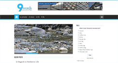 Desktop Screenshot of 9words.ca